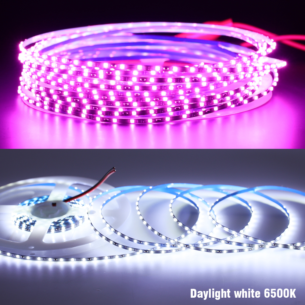0603SMD 600LEDs Single Colors LED Strip Light - Super Narrow 0.12in Width 3mm - DC12V